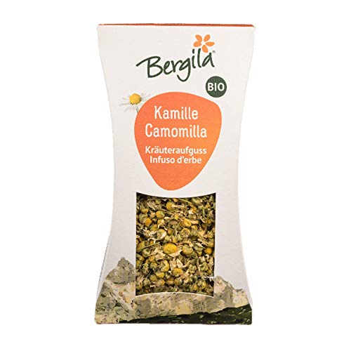 Bergila Tee - Kamille (Chamomilla recutita) 30 g Bio - aus 100% natürlichen, biologischen Rohstoffen - kontrollierte und zertifizierte Qualität aus Südtirol von Bergila
