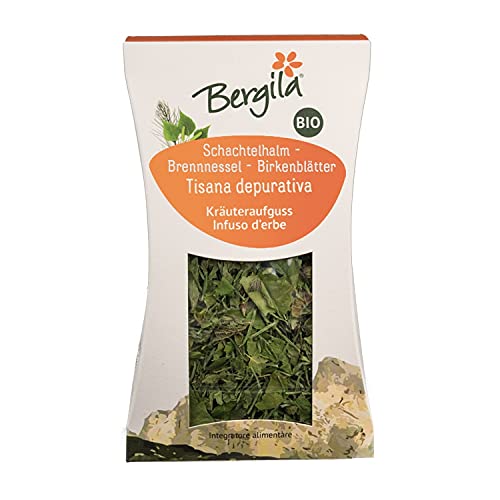 Brennnessel-Schachtelhalm-Birkenblätter Kräutertee 25 gr. bio von Bergila