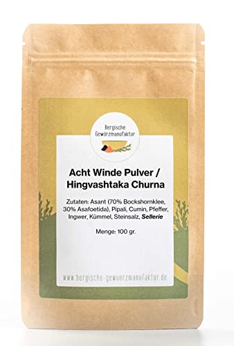 Acht Winde Pulver / Hingvashtaka Churna von Bergische Gewürzmanufaktur