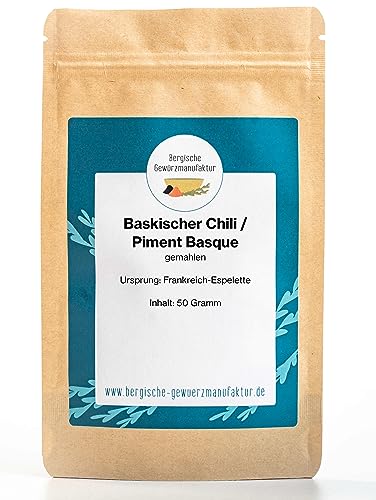 Baskischer Chili/Piment Basque, gemahlen Original aus Espelette Baskischer Chili/Piment Basque, gemahlen Original aus Espelette von Bergische Gewürzmanufaktur