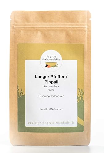 Langer Pfeffer - Pippali, ganz von Bergische Gewürzmanufaktur