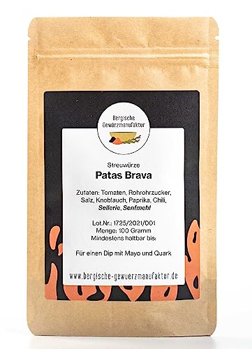 Patatas Bravas Gewürzmischung für spanische Salsa Brava, dem leckeren Dip zu Tapas und Runzelkartoffeln Patatas Bravas Gewürzmischung für spanische Salsa Brava, dem leckeren Dip zu Tapas und Runzelkartoffeln von Bergische Gewürzmanufaktur