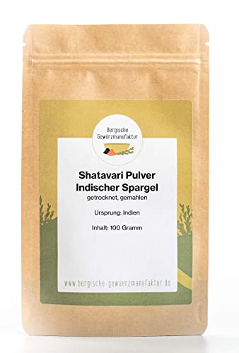 Shatavari Pulver - Indischer Spargel, getrocknet und gemahlen Shatavari Pulver - Indischer Spargel, getrocknet und gemahlen von Bergische Gewürzmanufaktur