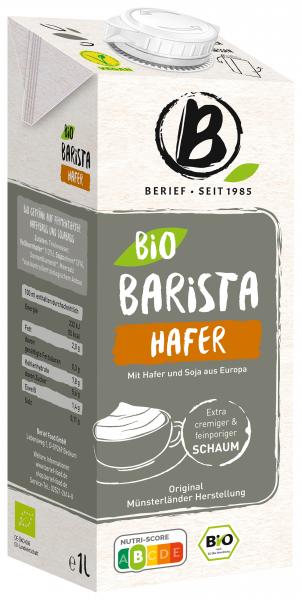 Berief Bio Barista Hafer Drink mit Soja von Berief