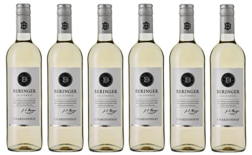 6x 0,75l - Beringer - Classic - Chardonnay - California - Weißwein trocken von Beringer