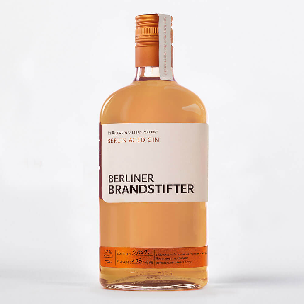 Berlin Aged Gin 0.7l, Edition 2022 von Berliner Brandstifter