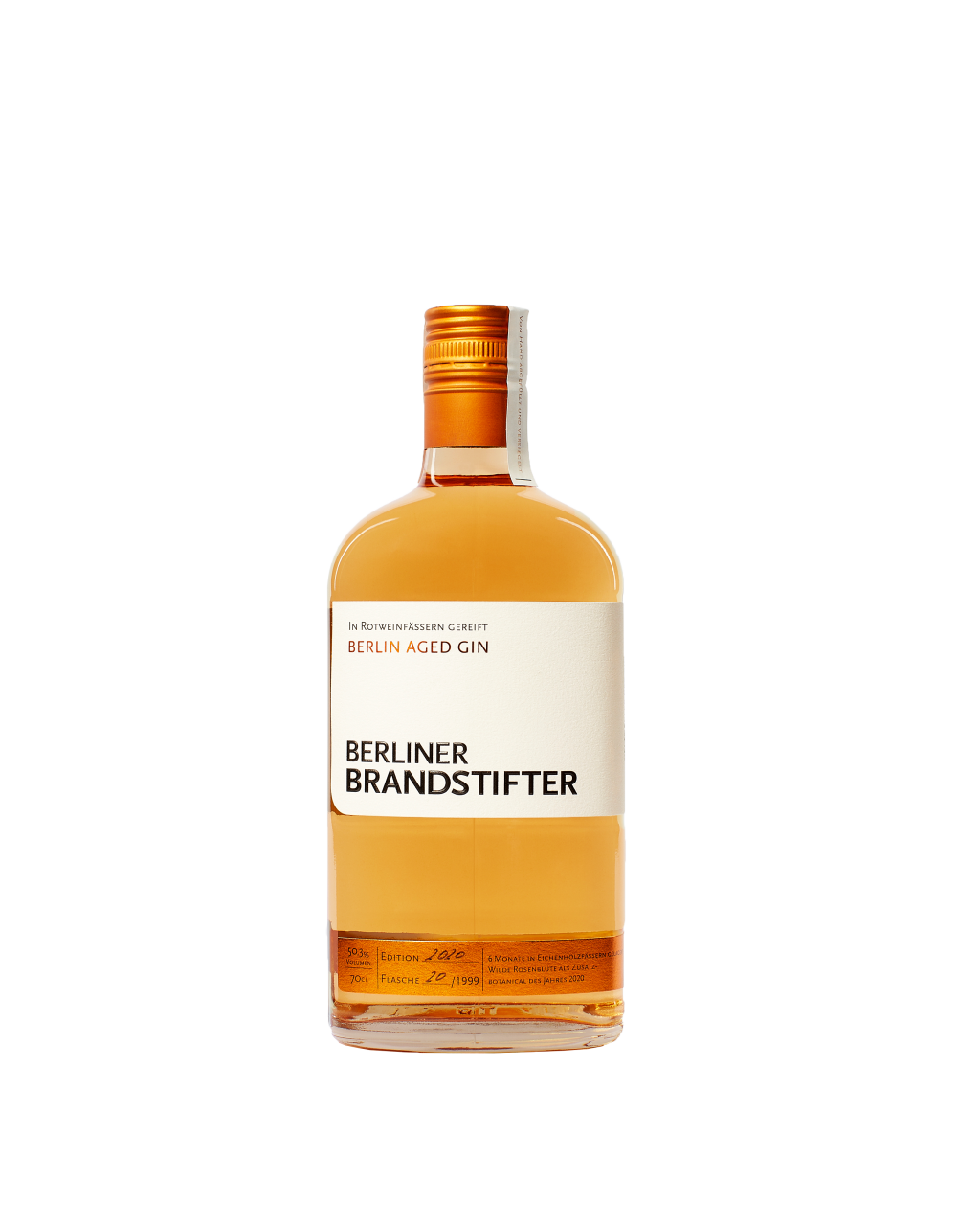 Berliner Brandstifter Aged Gin 2020 von Berliner Brandstifter