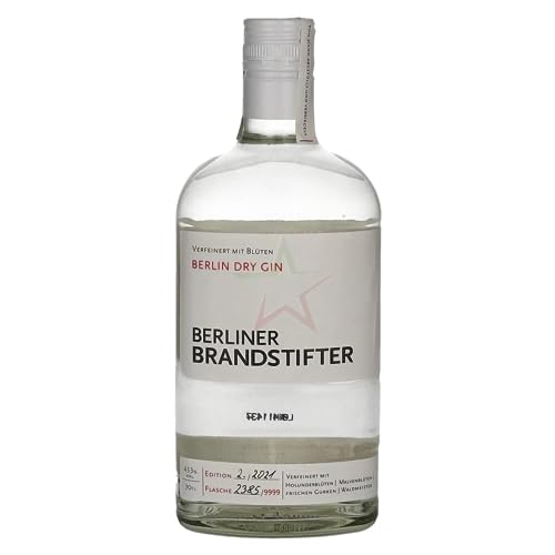 Berliner Brandstifter Berlin Dry Gin 43,30% 0,70 Liter von Berliner Brandstifter