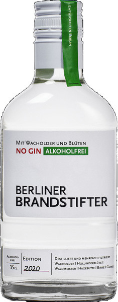 Berliner Brandstifter No Gin Alkoholfrei 0,35 l von Berliner Brandstifter