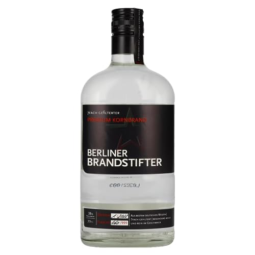 Berliner Brandstifter Premium Kornbrand 38,00% 0,70 Liter Berliner Brandstifter Premium Kornbrand 38,00% 0,70 Liter von Berliner Brandstifter