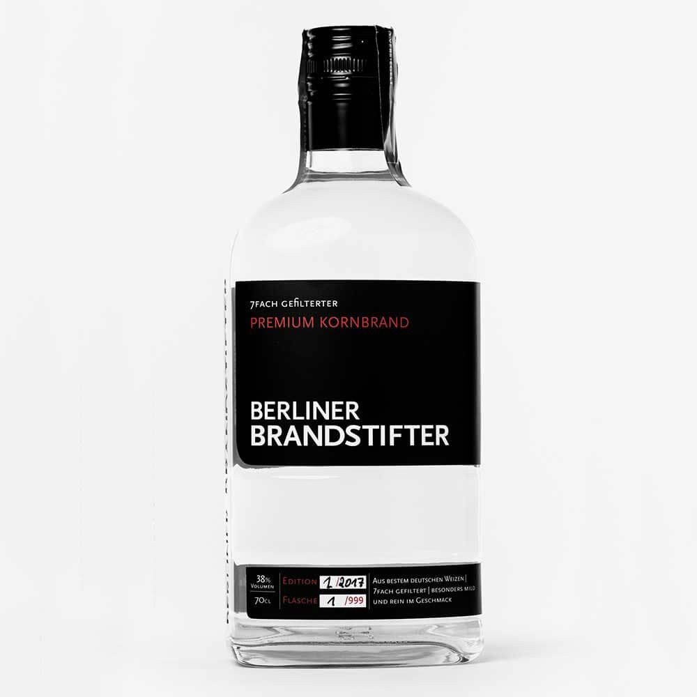 Premium Kornbrand 0.7l Premium Kornbrand 0.7l von Berliner Brandstifter