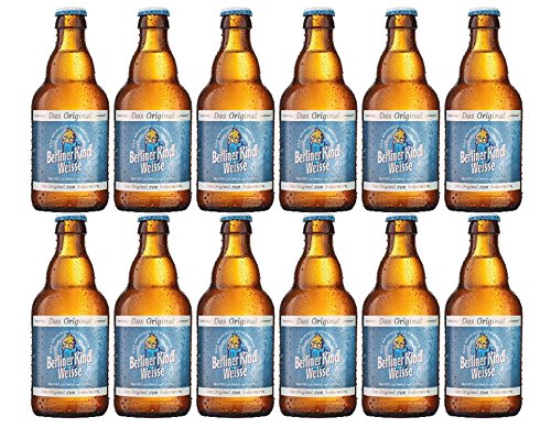 Berliner Kindl Weisse Bier Set - 12x 0,33L (3% Vol) - Inkl. Pfand MEHRWEG von Berliner Kindl-Berliner Kindl