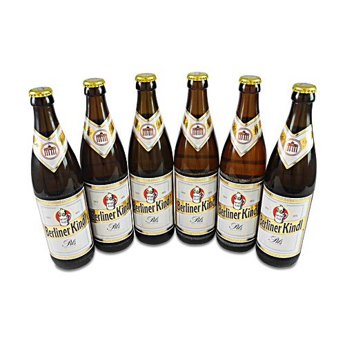 Berliner Kindl Jubiläums Pils (6 Flaschen à 0,5 l / 4,8% vol.) von Berliner Kindl Brauerei