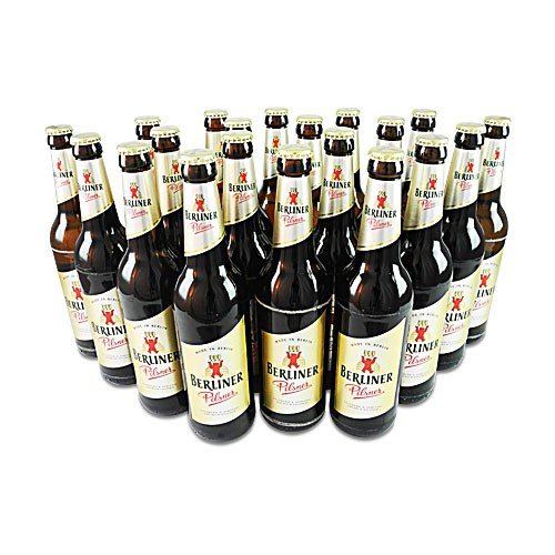 Berliner Pilsner (20 Flaschen à 0,5 l / 5,0% vol.) von Berliner Kindl Brauerei