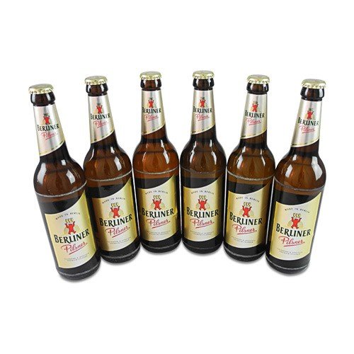 Berliner Pilsner (6 Flaschen à 0,5 l / 5,0% vol.) von Berliner Kindl Brauerei