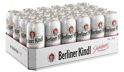 Berliner Kindl Jubiläums Pilsener, EINWEG 24x0,50 L Dose von Berliner Kindl