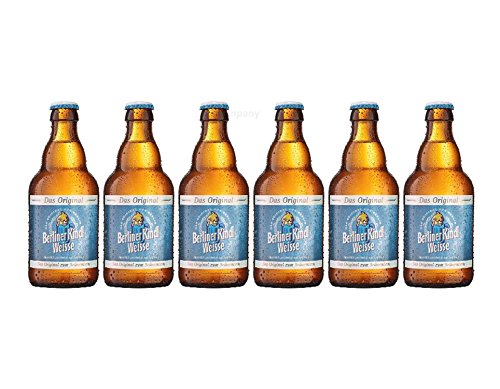 Berliner Kindl Weisse Bier Set - 6x 0,33L (3% Vol) - Inkl. Pfand MEHRWEG von Berliner Kindl-Berliner Kindl