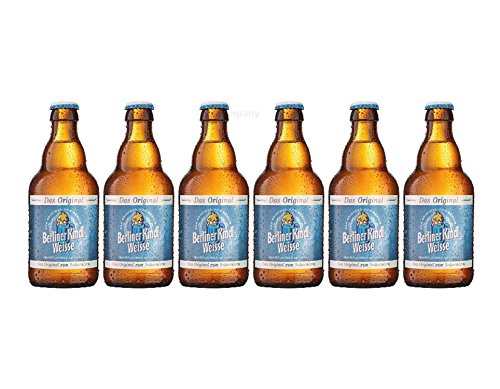 Berliner Kindl Weisse Bier Set - 6x 0,33L (3% Vol) - Inkl. Pfand MEHRWEG von Berliner Kindl-Berliner Kindl