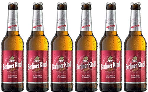 Berliner Kindl Weisse 'Himbeere' 6 x 0,33l inc. 0.48€ MEHRWEG Pfand