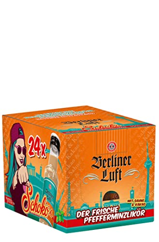 24 x Berliner Luft Schoko mit kakao und Sahne a 0,02l a 15% Vol (24 x 20ml) von Berliner Luft