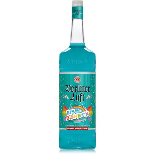 Berliner Luft Eisbonbon | Kultiger Pfefferminzlikör in Himmelblau | Minze & Eisbonbon | Vegan & glutenfrei | Made in Berlin | 18% Vol. | 3L Berliner Luft Eisbonbon | Kultiger Pfefferminzlikör in Himmelblau | Minze & Eisbonbon | Vegan & glutenfrei | Made in Berlin | 18% Vol. | 3L von Berliner Luft