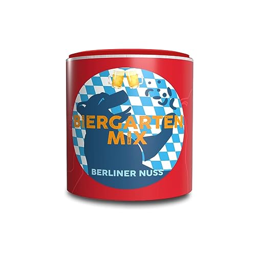 Biergarten Mix - Knabbermischung aus Erdnüssen, Bretzeln, Mais und Reisgebäck von Berliner Nuss