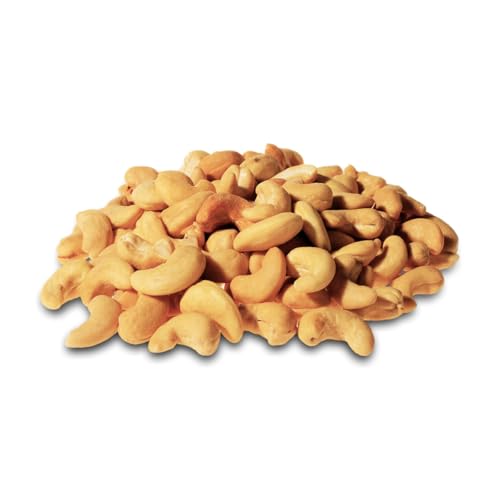 Cashewkerne in Heißluft geröstet und mit Meersalz verfeinert Cashewkerne in Heißluft geröstet und mit Meersalz verfeinert von Berliner Nuss