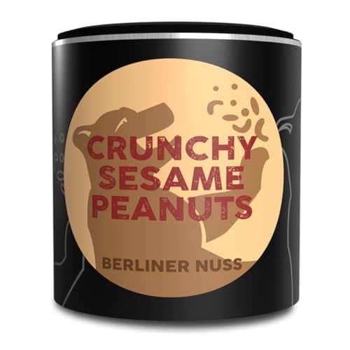 Crunchy Sesame Peanuts - karamellisierte Erdnüsse mit Sesam von Berliner Nuss