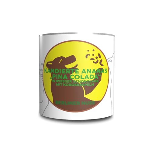 Kandierte Ananas in weißer Schokolade 'Pina Colada' 150g Kandierte Ananas in weißer Schokolade 'Pina Colada' 150g von Berliner Nuss