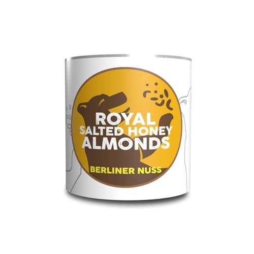 Royal Salted Honey Almonds - geröstete Mandeln mit einem knusprigen Überzug aus Honig und Salz von Berliner Nuss