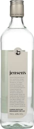Jensen's London Distilled Bermondsey Dry Gin 43% Vol. 0,7l Jensen's London Distilled Bermondsey Dry Gin 43% Vol. 0,7l von Jensen's