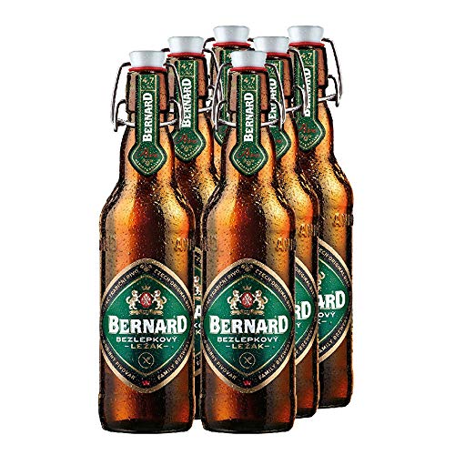 Bernard Sixpack - glutenfreies Lagerbier (6 x 0,5 Liter) von Bernard