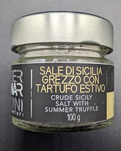 Meersalz aus Sizilien mit Sommertrüffel (Tuber aestivum Vitt.) 100g - Bernardini Tartufi von Bernardini Tartufi