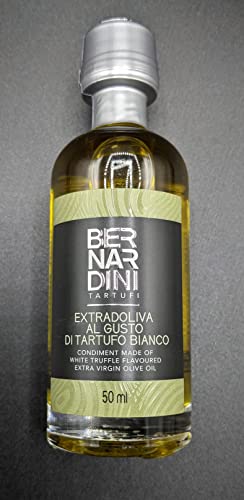 extra-natives Olivenöl mit weißem Trüffel, Flasche zu 50 ml - Bernardini Tartufi von Bernardini Tartufi