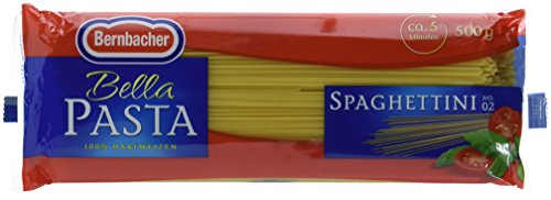 Bernbacher Bella Pasta - Spaghettini (1 x 500 g) von Bernbacher
