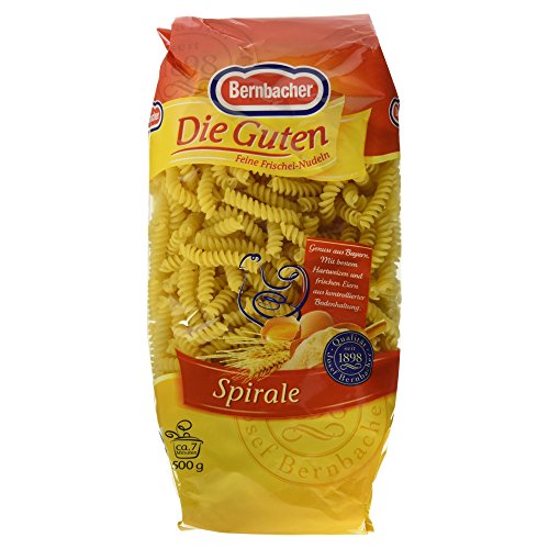 Bernbacher Die Guten Feine Frischei-Nudeln - Spirale, 500g Bernbacher Die Guten Feine Frischei-Nudeln - Spirale, 500g von Bernbacher