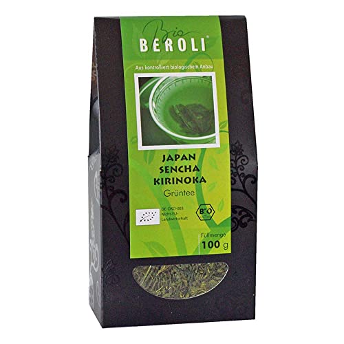 BEROLI Bio Grüntee, Japan Sencha Kirinoka, lose, 100g (1er Pack) von Beroli