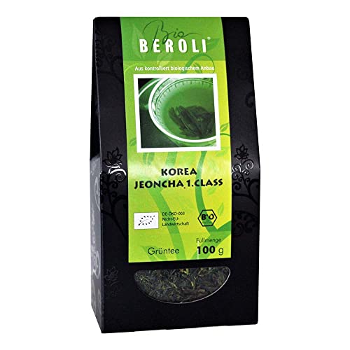 BEROLI Bio Grüntee, Korea Jeoncha 1.Class, lose, 100g (1er Pack) von Beroli