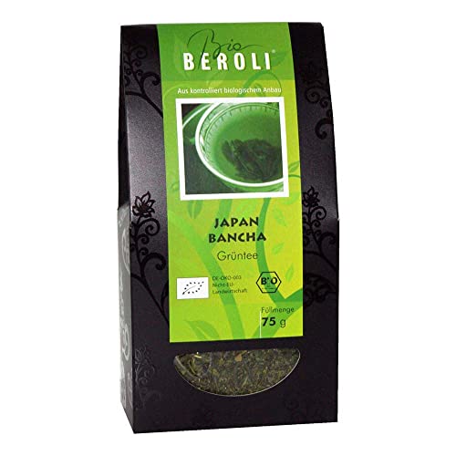 BEROLI Grüntee, Japan Bancha, lose, 75g (1er Pack) von Beroli