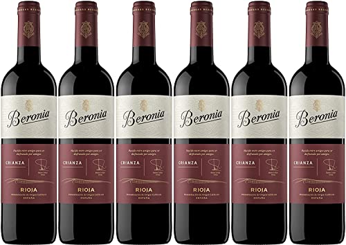 Beronia Crianza Rotwein Rioja (Pack 6 Flaschen) von Beronia