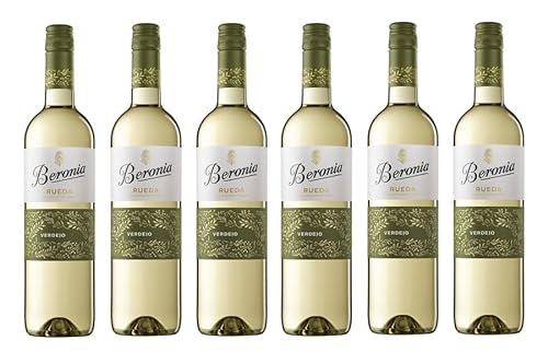6x 0,75l - Beronia - Verdejo - Rueda D.O.P. - Spanien - Weißwein trocken von Beronia