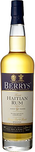 Berry`s Own Finest Haiti Rum (9 Jahre) 0,7 Liter 46% Vol. von Berry Bros & Rudd.