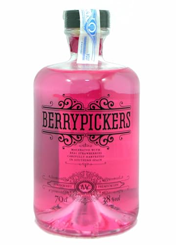 Berrypickers Gin Strawberry Premium Gin (1 x 0.7 l) von Berrypickers Gin