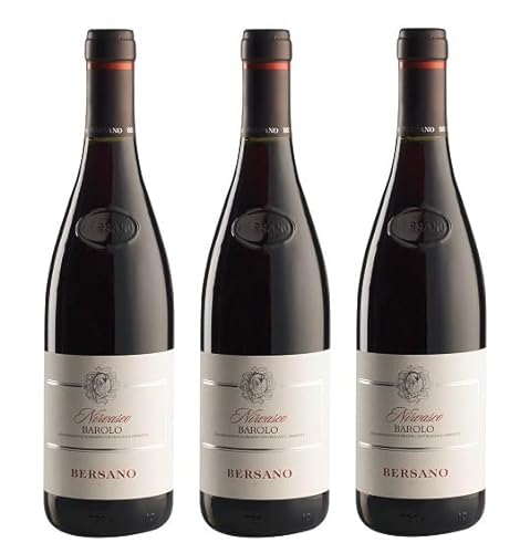 3x 0,75l - Bersano - Nirvasco - Barolo D.O.C.G. - Piemonte - Italien - Rotwein trocken von Bersano