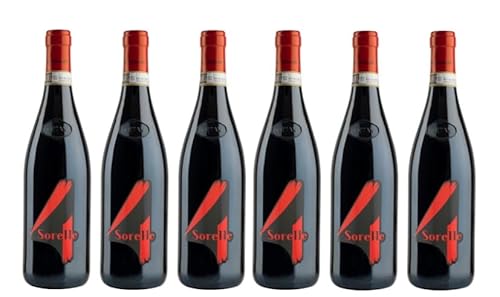 6x 0,75l - 2023er - Bersano - 4 Sorelle - Barbera d'Asti D.O.C.G. - Piemonte - Italien - Rotwein trocken 6x 0,75l - 2023er - Bersano - 4 Sorelle - Barbera d'Asti D.O.C.G. - Piemonte - Italien - Rotwein trocken von Bersano