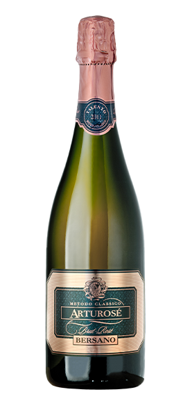 "Arturosè" Metodo Classico Brut Rosè 2018 von Bersano