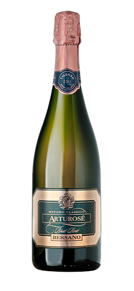 "Arturosè" Metodo Classico Brut Rosè 2018 von Bersano