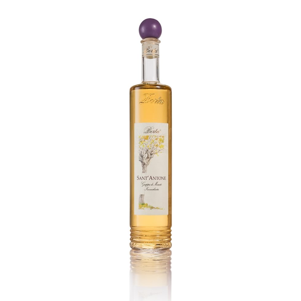 Berta Grappa di Moscato Invecchiata Sant'Antone Affinata 0,7 l von Berta Grappa