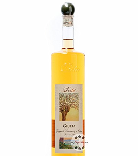 Distillerie Berta Giulia – Grappa di Chardonnay e Cortese Invecchiata / 40 % vol. / 1,5 Liter-Flasche von Berta