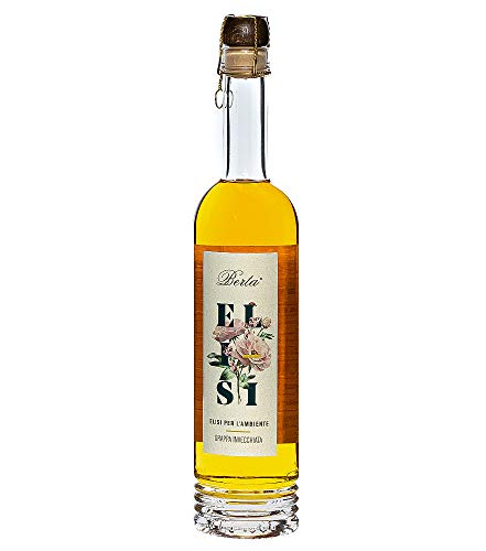 Grappa Berta Elisi in Froncais d`Allier-Eichenholz gereift 43% Vol. Alk. 500 ml von Berta